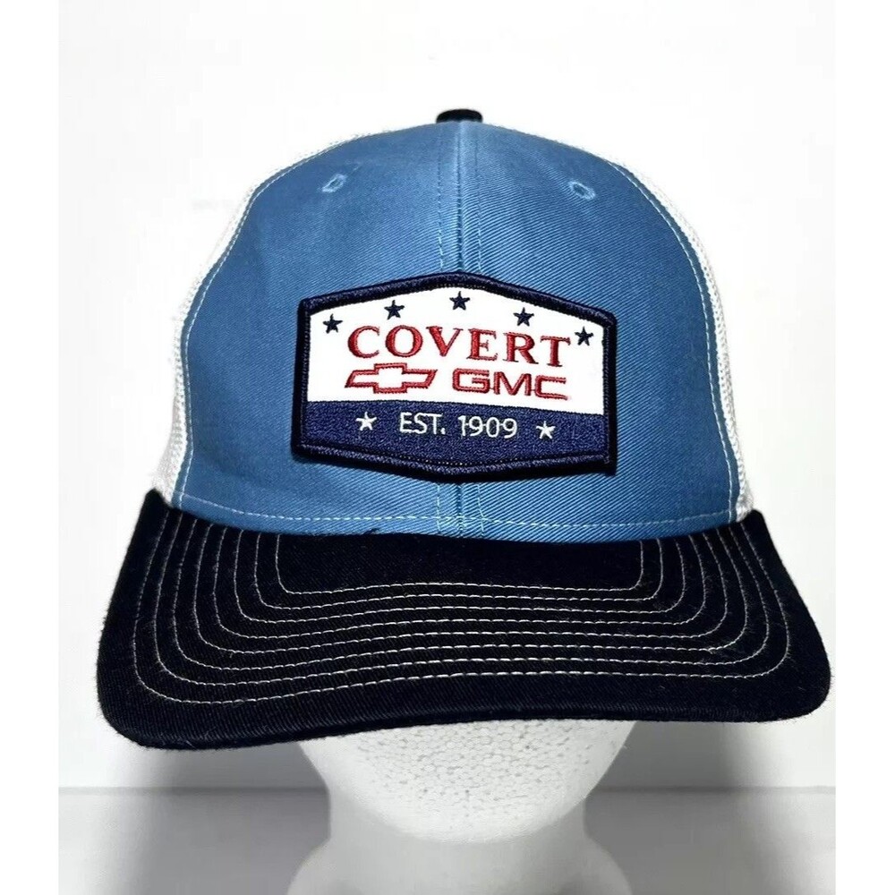 Covert GMC Patch Vintage on a Richardson 112 Trucker Snapback Hat